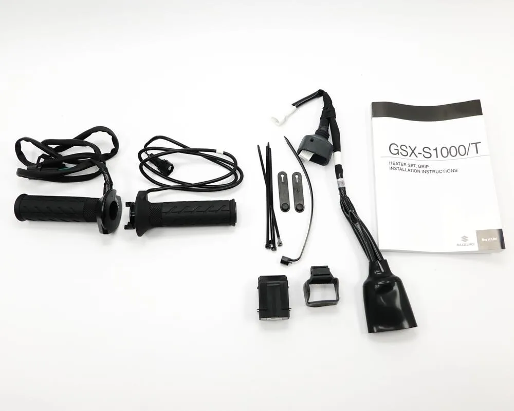 Suzuki Original Heizgriffe mit Integrierten Schalter - 3 Stufig - GSX-S 950 | GSX-S 1000 /GT 2022-