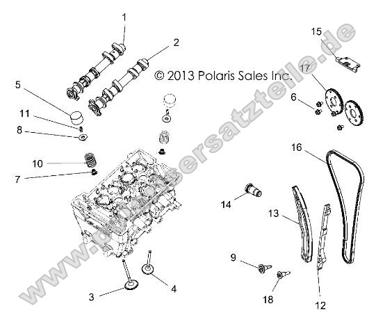 Engine, Valves and Camshafts Engine, Valves and Camshafts