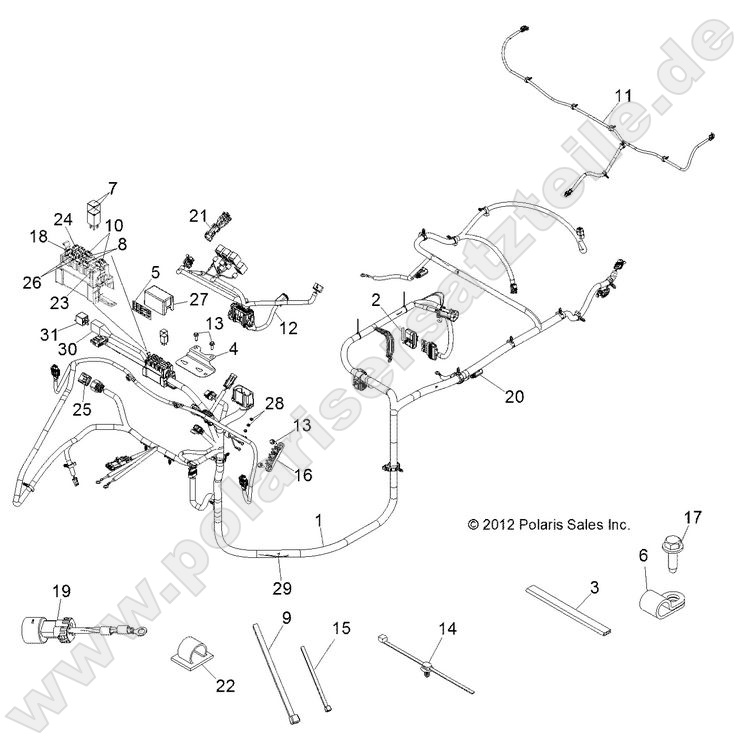 ELECTRICAL, WIRE HARNESSES