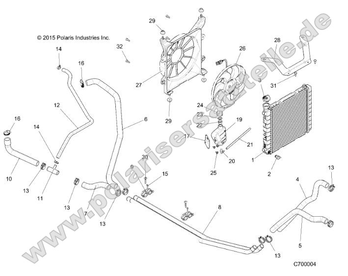 Engine, Cooling System Engine, Cooling System