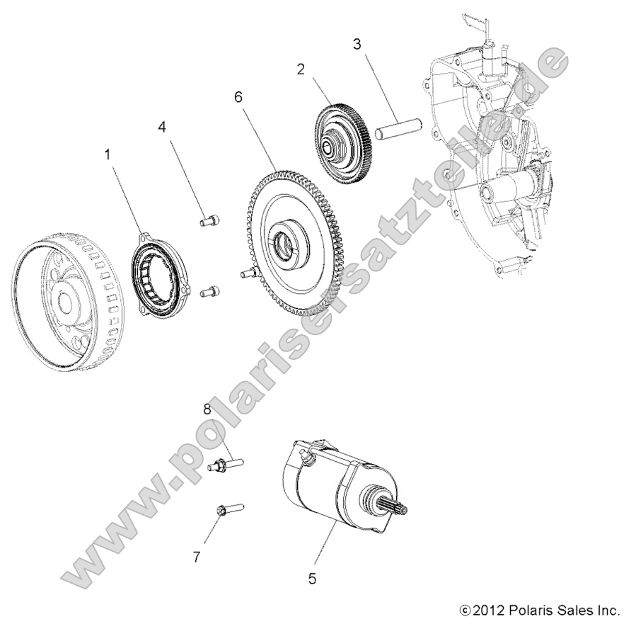 Engine, Starter and Drive Engine, Starter and Drive