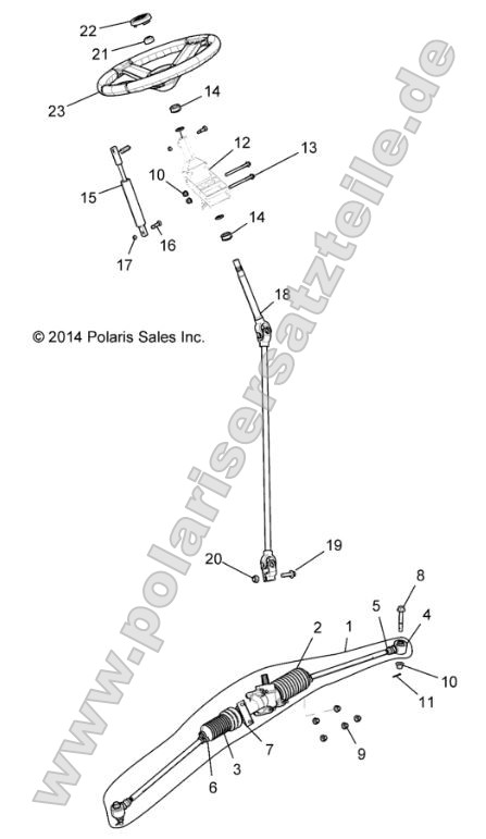Steering, Steering Asm ohne EPS Steering, Steering Asm ohne EPS