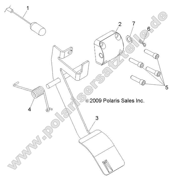 Engine, Throttle Pedal