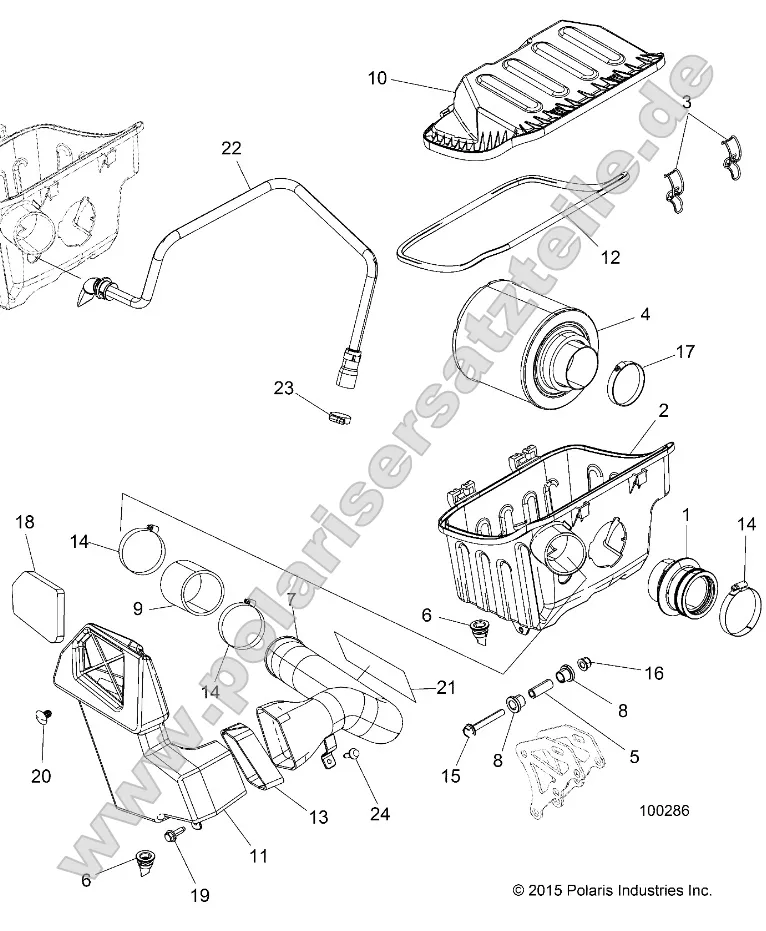 Engine, Air Intake System Engine, Air Intake System