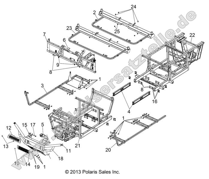 Chassis, Frame and Front Bumper