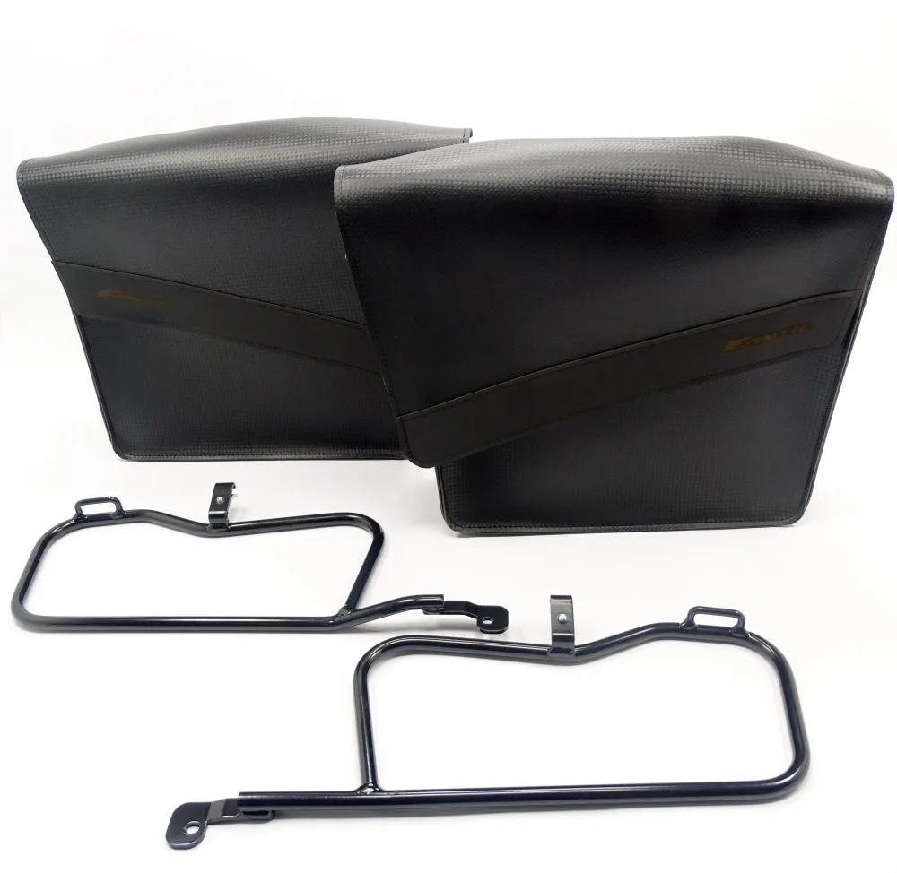 Fantic Original ISSIMO Urban Seitentaschen Set hinten