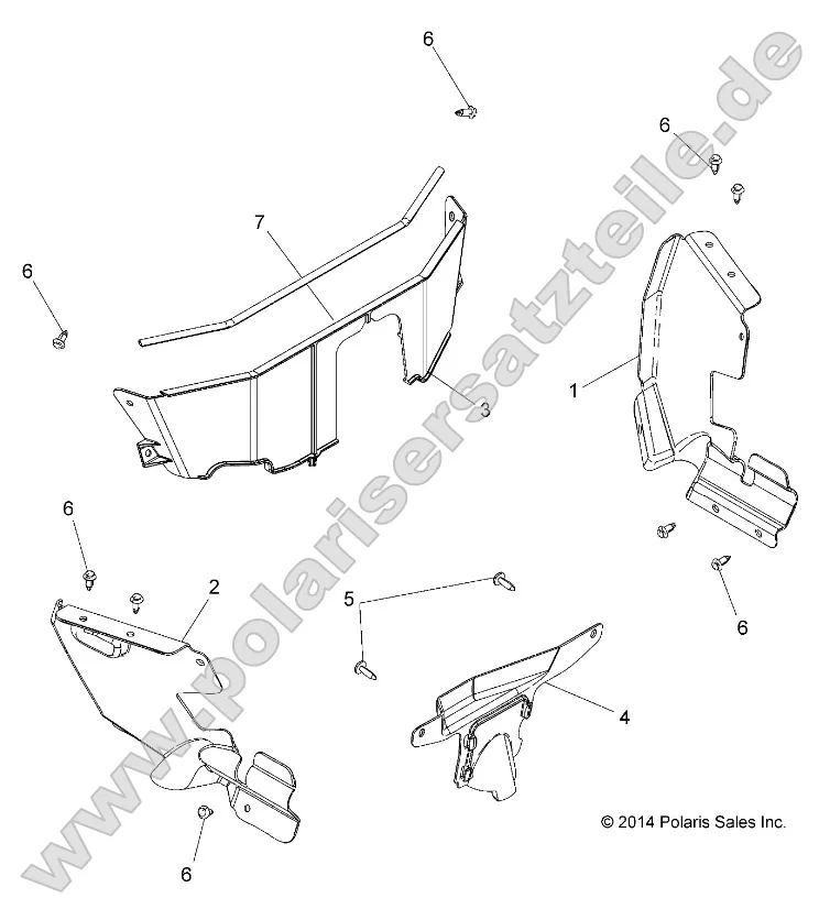 Body, Splash Shields Body, Splash Shields