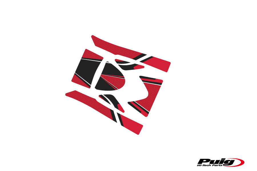 PUIG GABELBRÜCKEN-PROTEKTOR KAWASAKI ER6N/F 12-16 F/ROT - 6955R