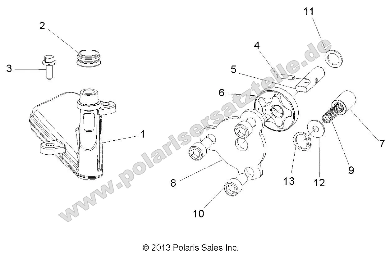 Engine, Oil Pump Engine, Oil Pump