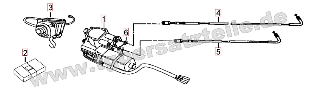 Stellmotor Differentialsperre