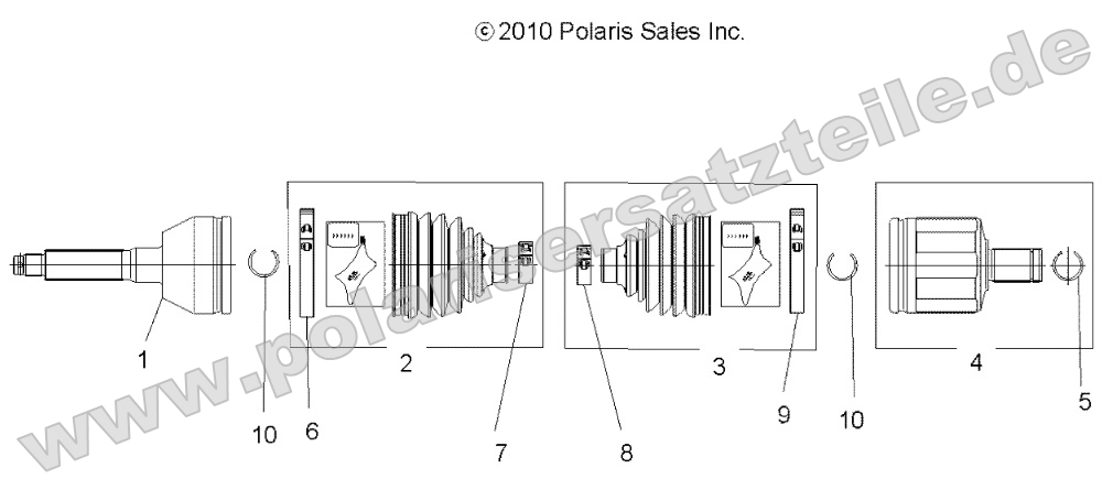 Drive Train, Front Drive Shaft