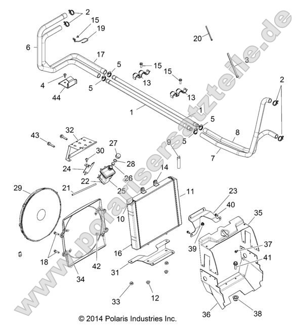 Engine, Cooling System Engine, Cooling System