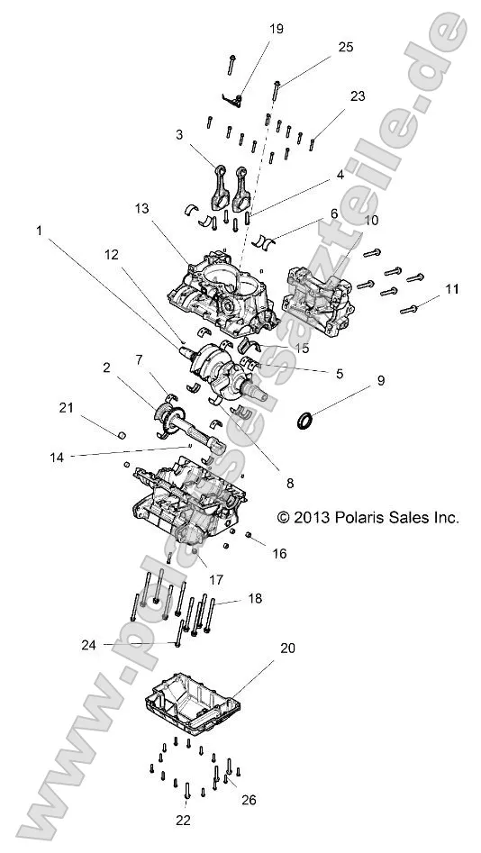 Engine, Crankcase and Crankshaft Engine, Crankcase and Crankshaft