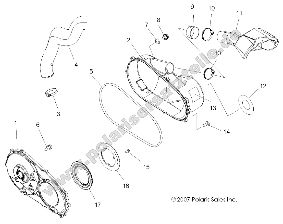 Body, Clutch Cover Body, Clutch Cover