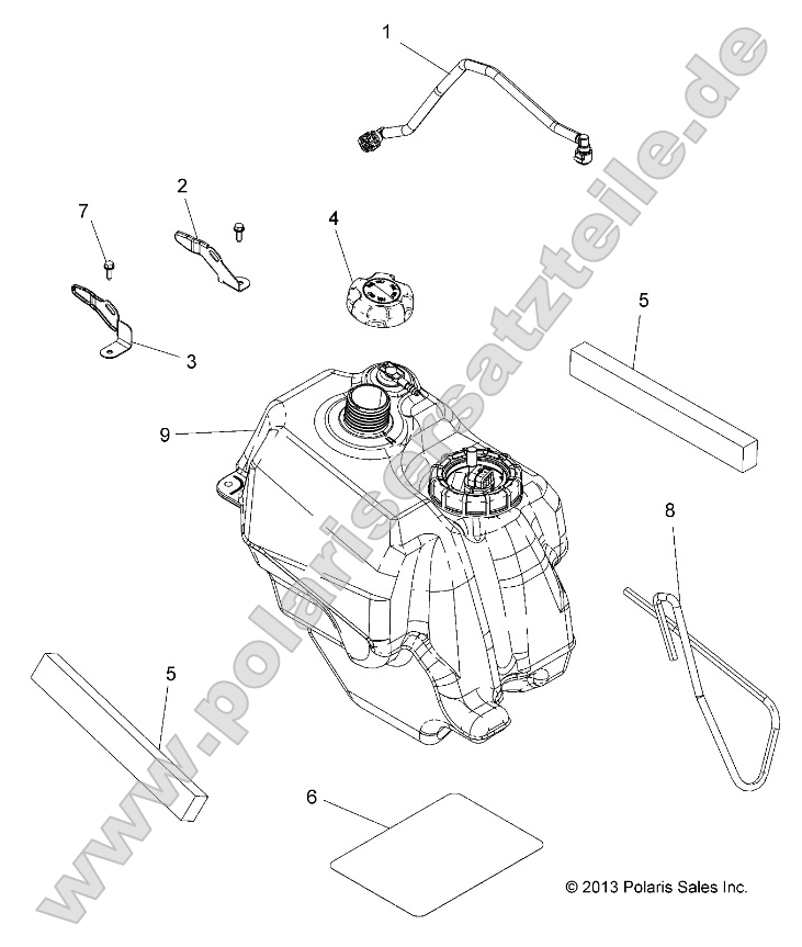 Body, Fuel Tank Asm.