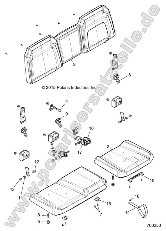 Body, Seat Body, Seat