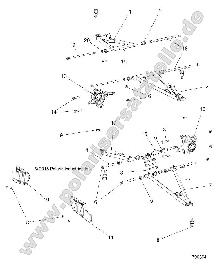 Suspension, Front Control Arms