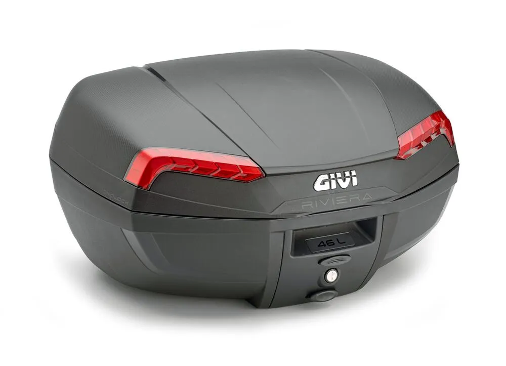 Givi_Monolock_Topcase_E46_N_Riviera___46_Liter___schwarz___inkl_Montagekit Givi Monolock Topcase E46 N Riviera - 46 Liter - schwarz - inkl. Montagekit
