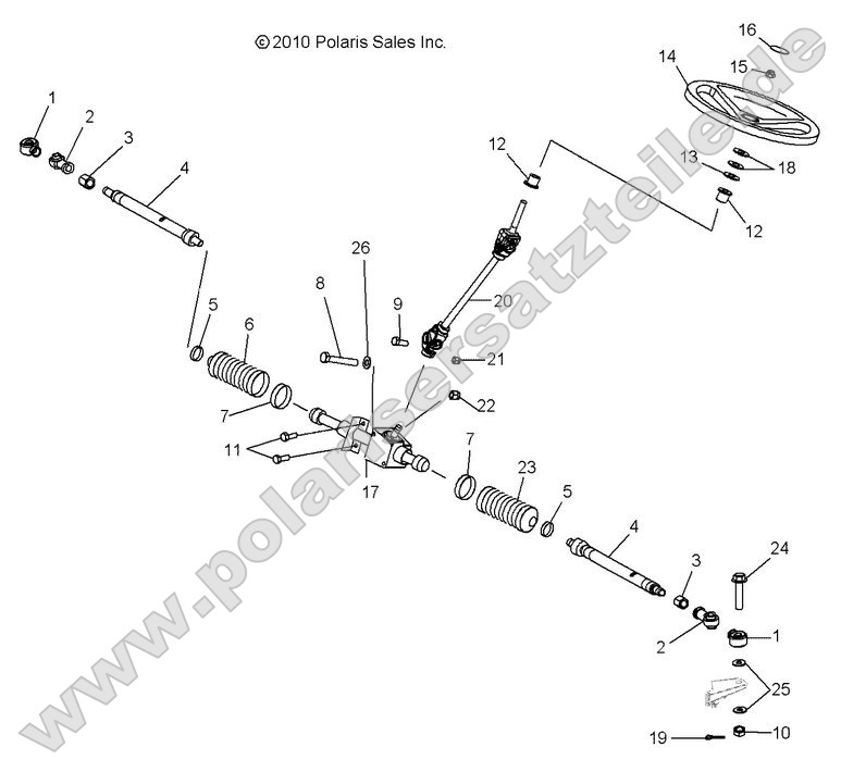 Steering, Steering Asm.
