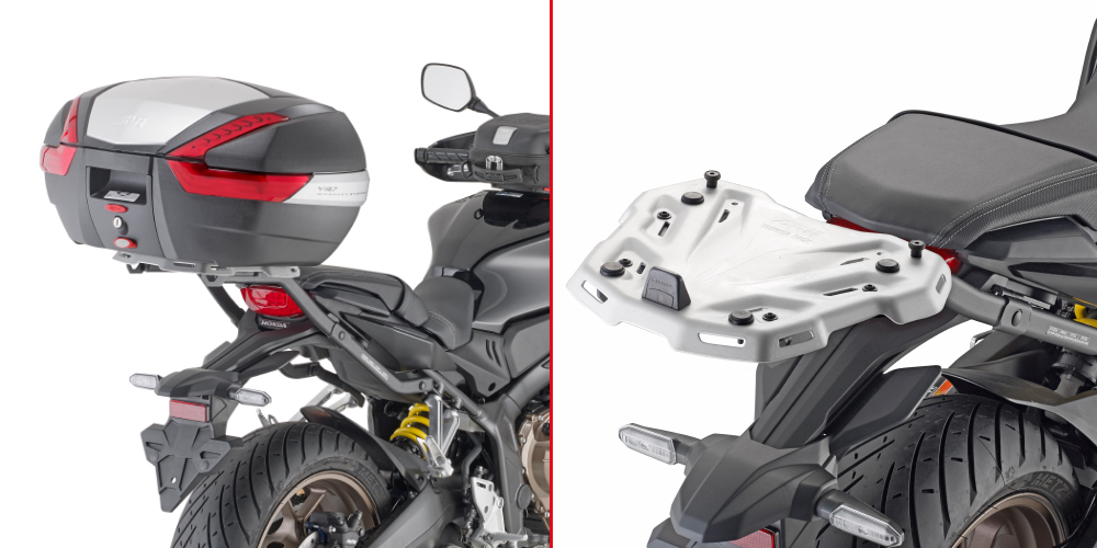 Givi_Topcasetraeger_fuer_Monokey_und_Monolock_Koffer___Honda_CB_650_R_2019_20_1173FZ_2 Givi Topcaseträger für Monokey und Monolock Koffer - Honda CB 650 R 2019-20