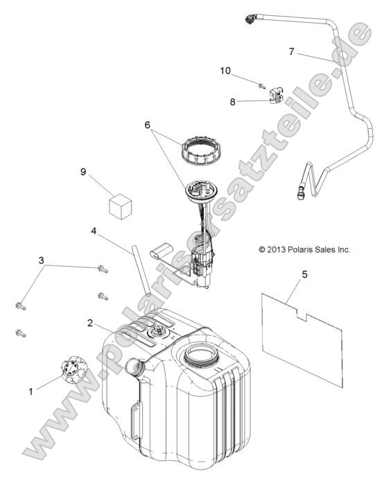 Body, Fuel Tank Asm.