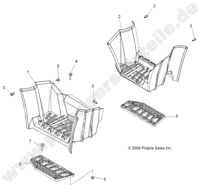 BODY, FOOTWELLS BODY, FOOTWELLS