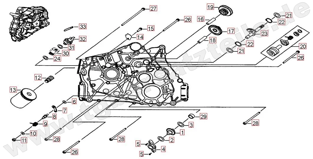 Motorgehäuse links (1)