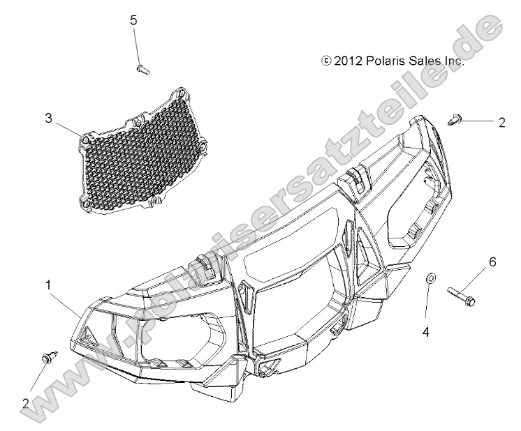 Body, Front Bumper and Mounting