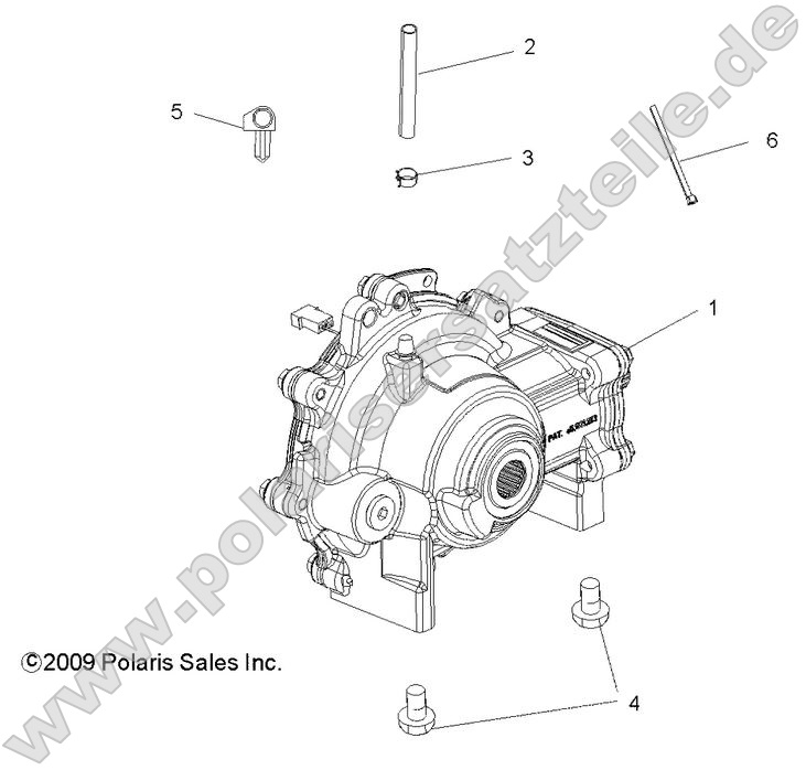 Drive Train, Front Gearcase Mounting