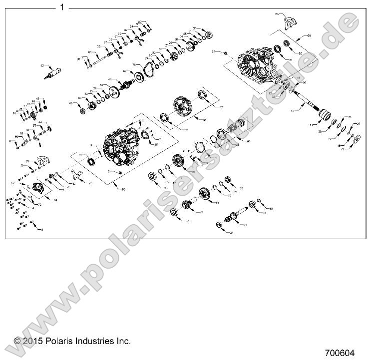 Drive Train, Main Gearcase