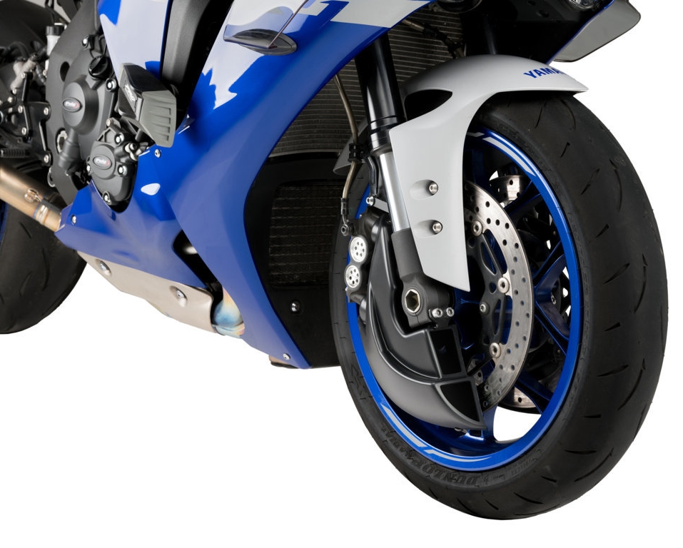 Puig Brake Cooler / Bremsenkühlung - schwarzmatt - Yamaha YZF R1 2015-23