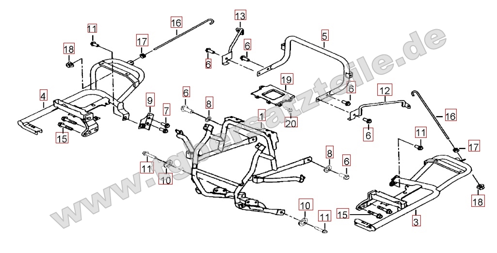 Stoßstange vorne und hinten