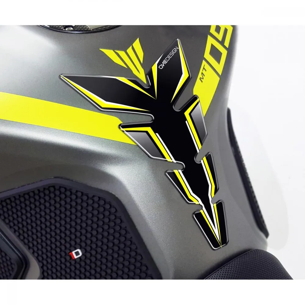 OneDesign Tankpad Moon Slim "schwarz-gelb" Design - Universal