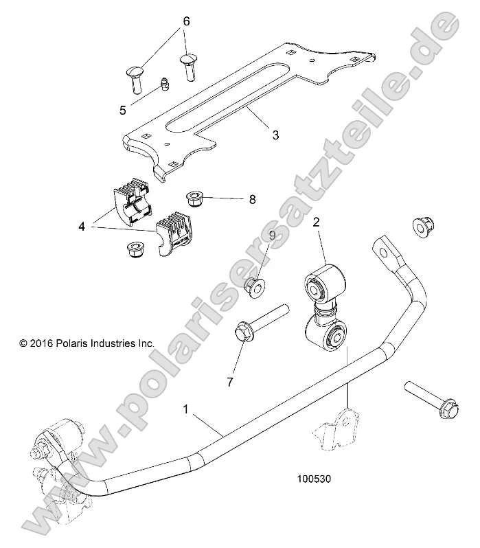 Suspension, Stabilizer Bar, Front Suspension, Stabilizer Bar, Front