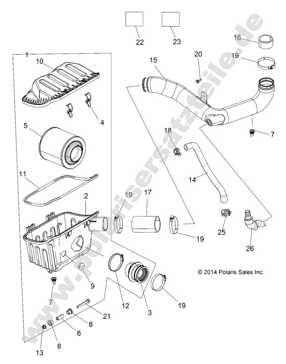 Engine, Air Intake System Engine, Air Intake System