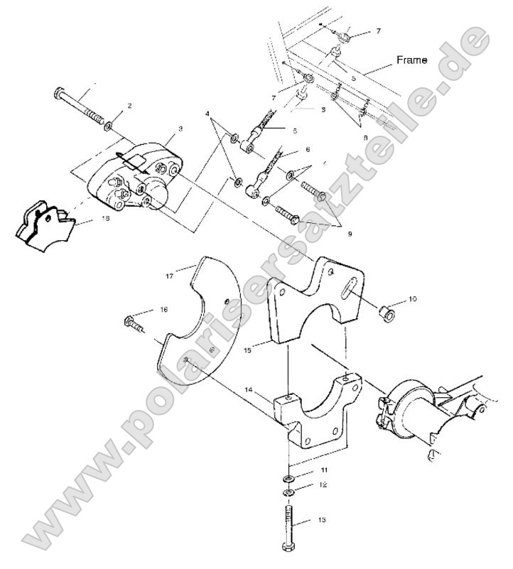 Rear Caliper Mounting