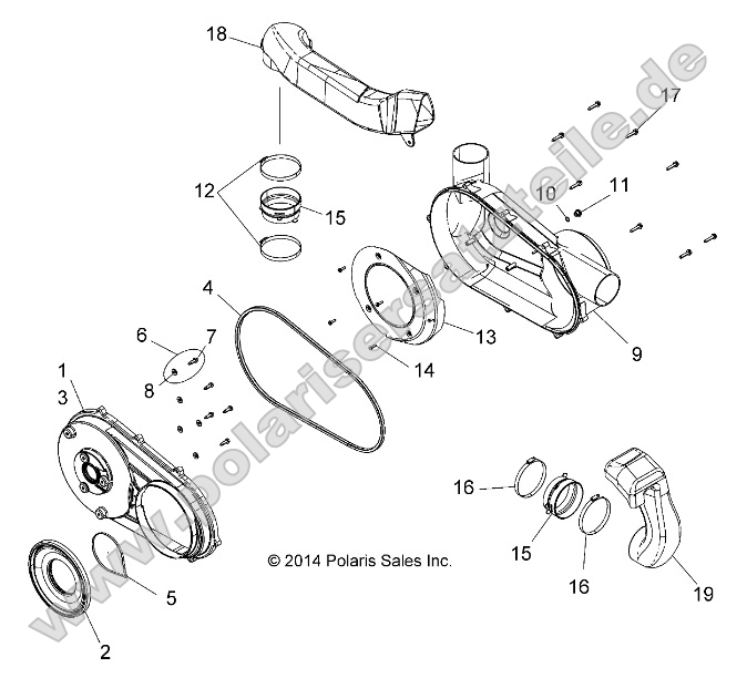 Body, Clutch Cover Body, Clutch Cover