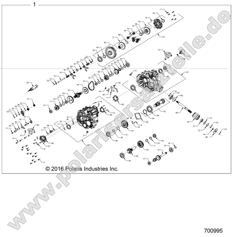 Drive Train, Main Gearcase Internals