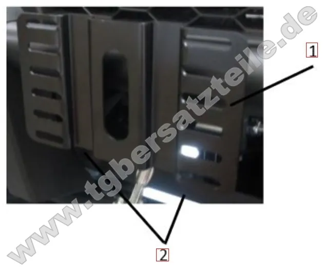 Nummernschildhalterung