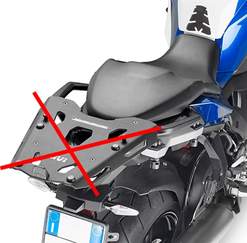Givi Topcase Trägerplatte Aluminium schwarz für Monokey Koffer - BMW S1000 XR 2020-23