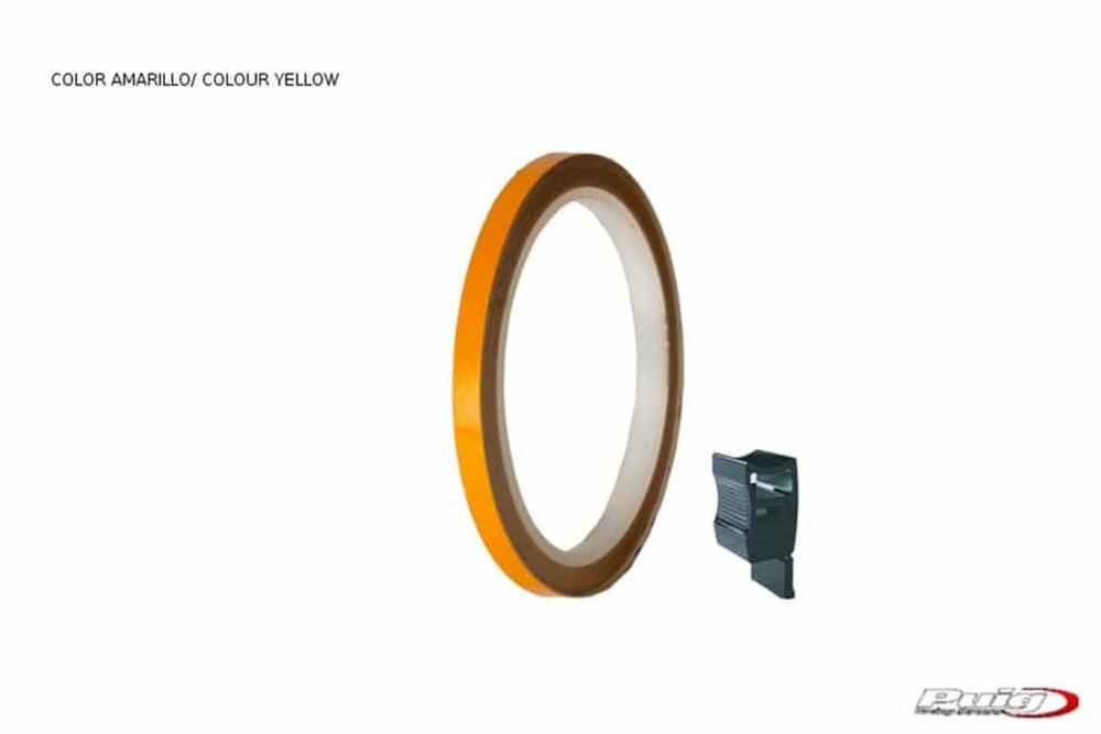 PUIG FALGENSTREIFEN 6 METER+APLIKATOR GELB FLUORESZIERE - 4542O