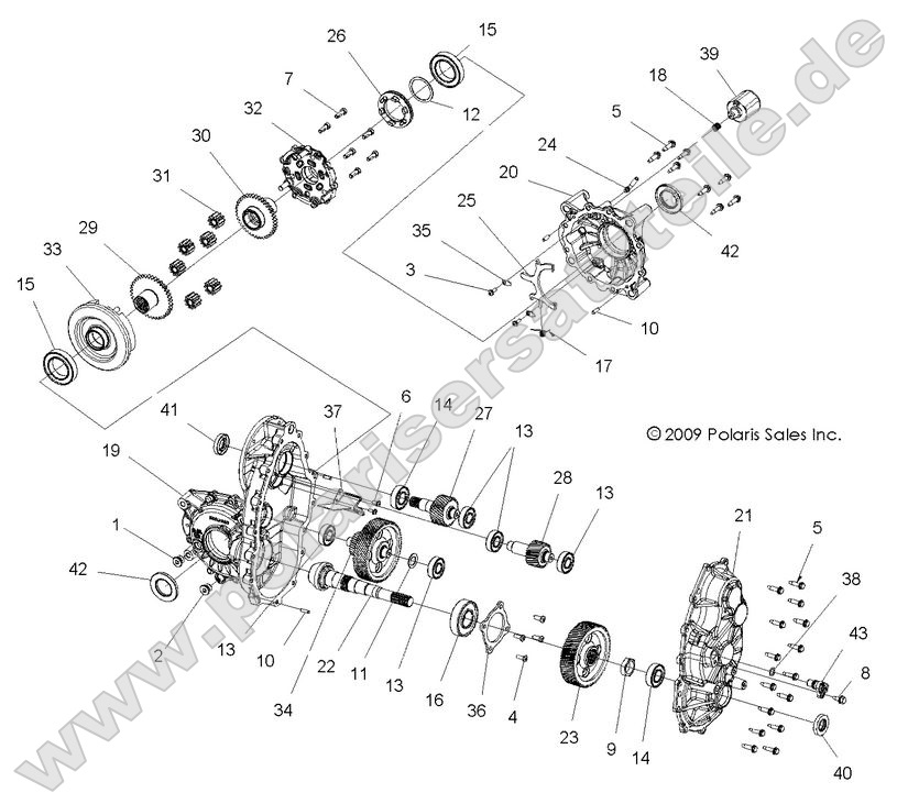 Drive Train, Main Gearcase