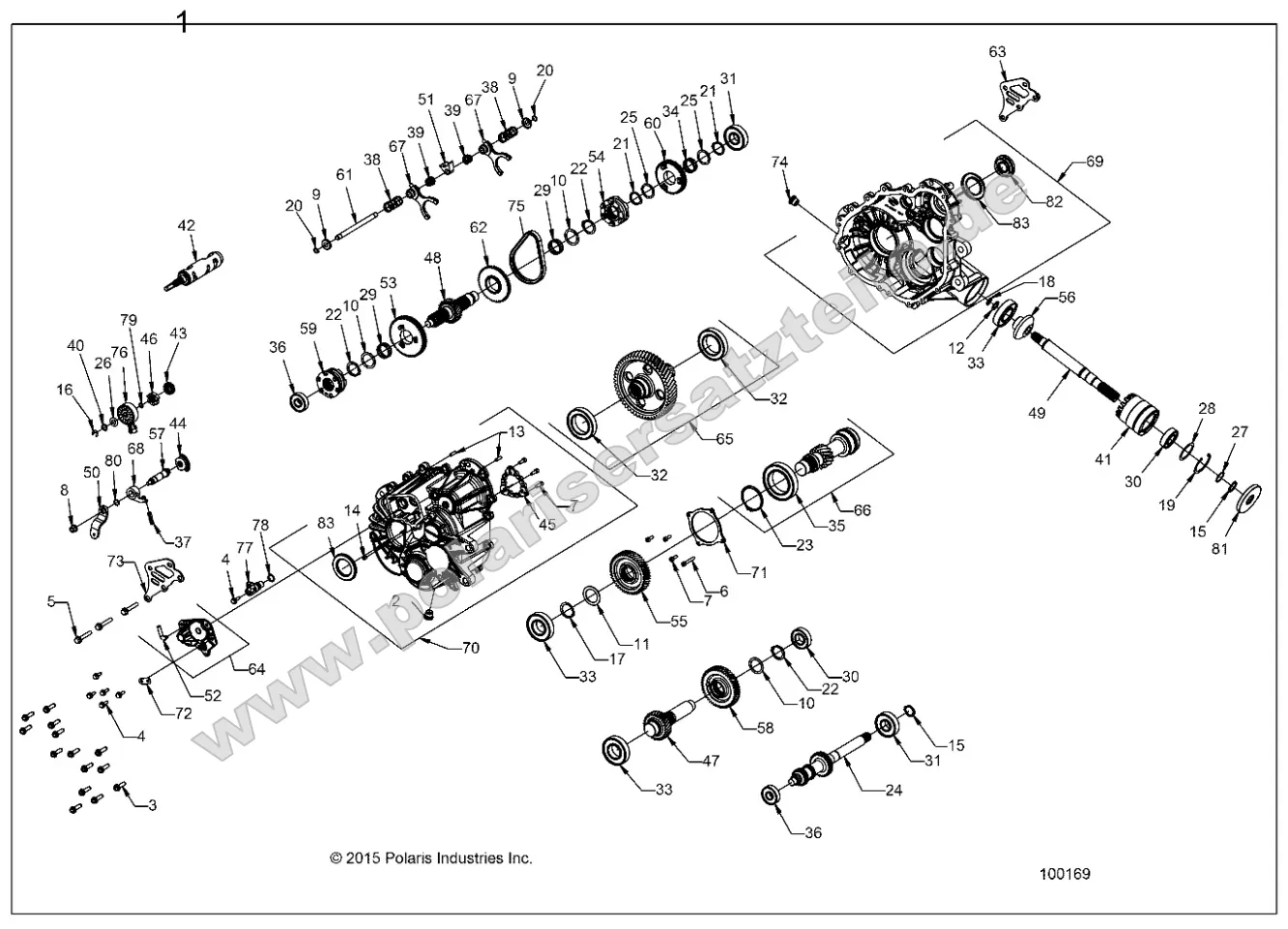 Drive Train, Main Gearcase