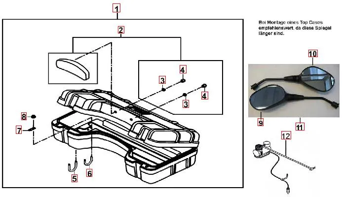 Top Case 110L Top Case 110L