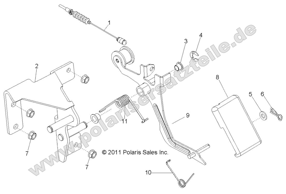 Engine, Throttle Pedal