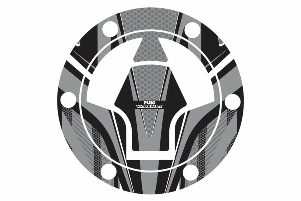 PUIG TANKDECKEL-ABDECKUNG MOD. RADIKAL KAWASAKI C/GRAU - 8269U