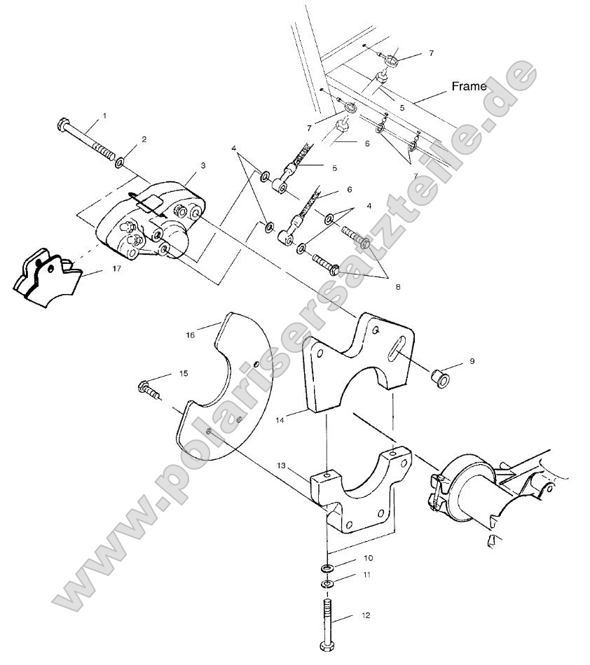 Rear Caliper Mounting Rear Caliper Mounting
