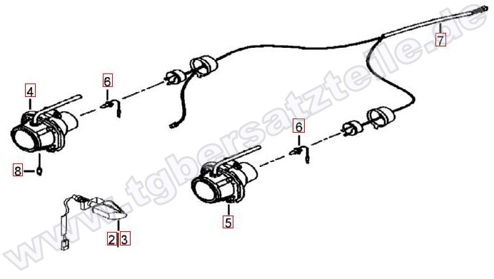 Scheinwerfer-Blinker vorne