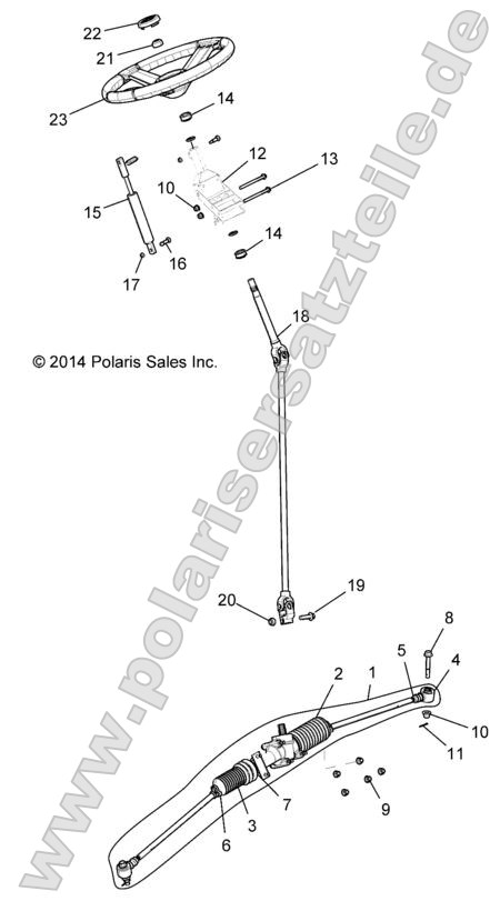 Steering, Steering Asm. (Non EPS)