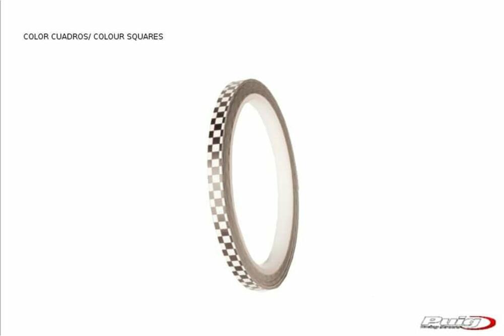 PUIG STREIFEN 6 METER KARIERTE FLAGGE - 2568E